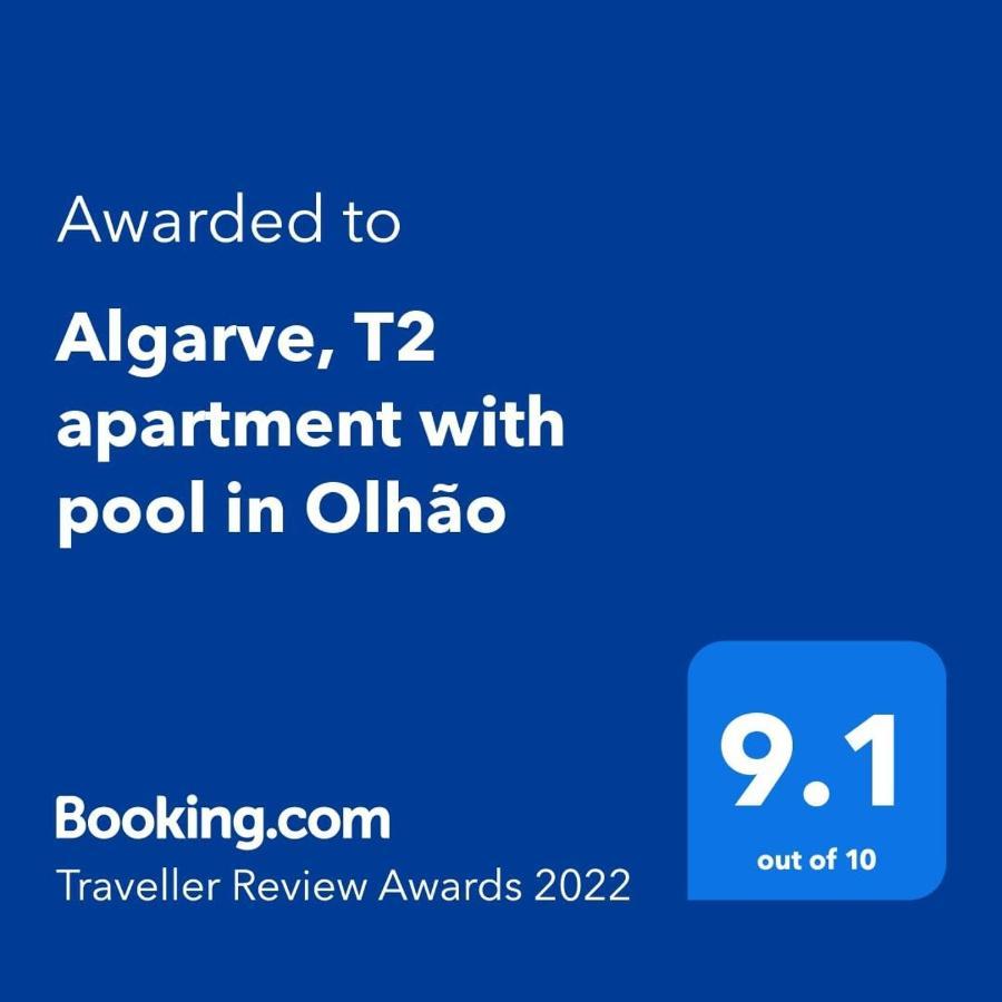 Algarve T2 Apartment With Pool And Balcony In โอลเญา ภายนอก รูปภาพ